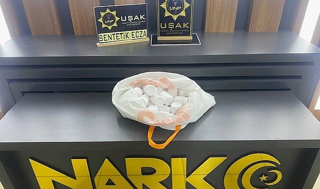 Uşak'ta uyuşturucu operasyonu