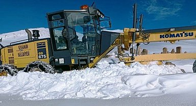 Uzgörür Belediyesinden karla mücadele çalışması