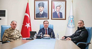 Vali Aydoğdu VKS toplantısına katıldı