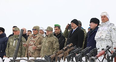 Vali Mustafa Çiftçi, 'Kış Tatbikatı-2025'i izledi