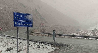 Van'da kar yağışı etkili oldu