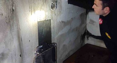 Van'ın Muradiye ilçesinde ev yangını