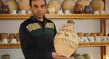 Van'ın son çömlek ustası mesleğini yaşatıyor
