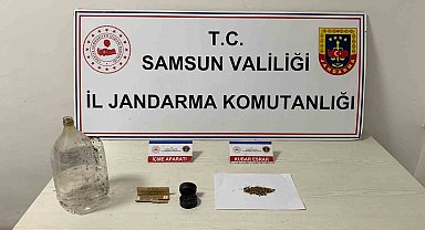 Vezirköprü'de uyuşturucu operasyonu: 4 gözaltı