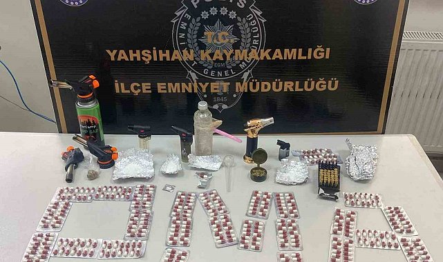 Yahşihan'da uyuşturucu operasyonunda 1 tutuklama
