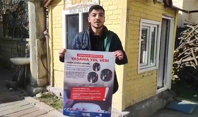 Yaşama yol veren fermuar sistemi tanıtıldı