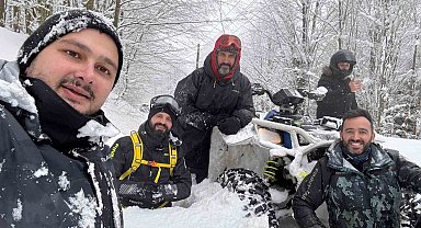 Yaylanın zirvesinde ATV'lerle Off-Road keyfi