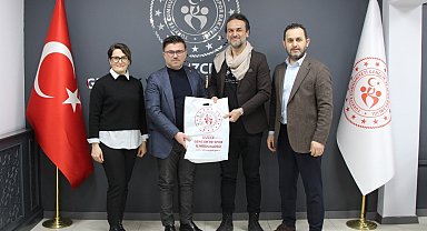 Yazıcı, şampiyon bilardocu Bulut'u ağırladı