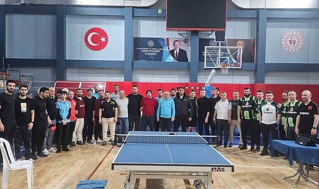 Yerel lig masa tenisi sona erdi