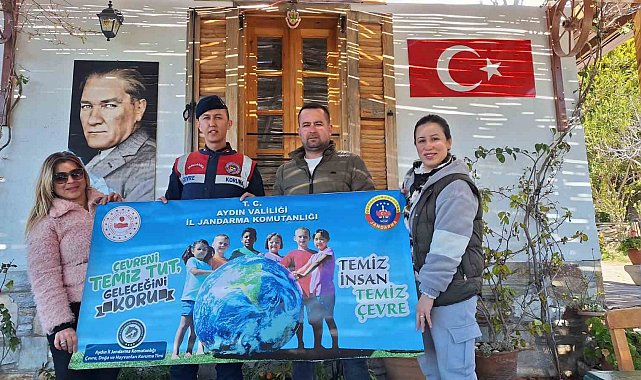 Yerli ve yabancı turistlere 'çevre koruma' farkındalığı