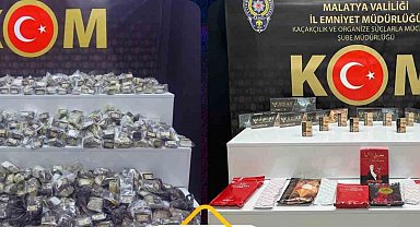 Yolcu otobüsünde kaçak makaron ele geçirildi