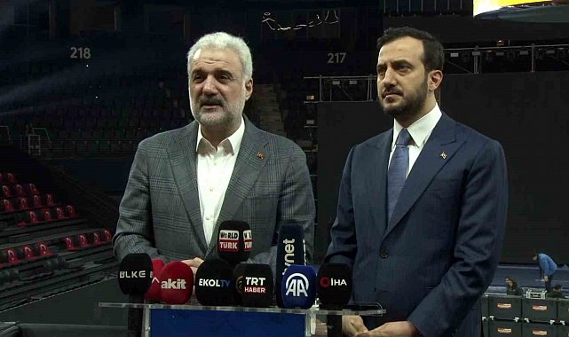 Zeytinburnu'nda AK Parti İstanbul 8. Olağan Kongresine ilişkin basın açıklaması düzenlendi