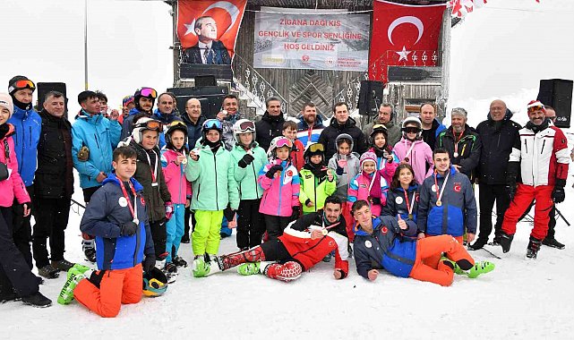 Zigana Dağı'nda 15. Kış Şenliği coşkusu