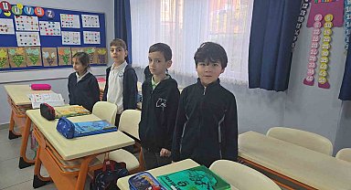 Zonguldak'ta yarıyıl tatili sonrası ders zili çaldı