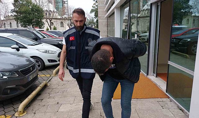 12 suç kaydı bulunan şahıs para çalarken önce kameraya, sonra polise yakalandı