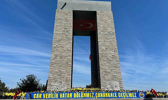 1907 ÜNİFEB'ten Çanakkale şehitliklerine ziyaret