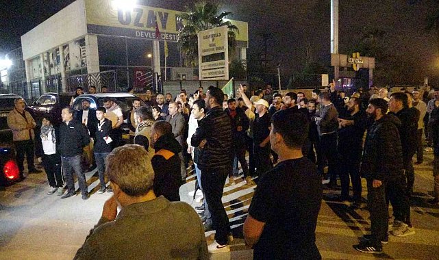 Adana'da ABD konsolosluğu önünde İsrail protestosu