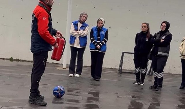 Afet ve yangın farkındalık eğitimi