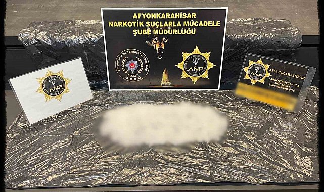 Afyonkarahisar'da uyuşturucu yakalandı