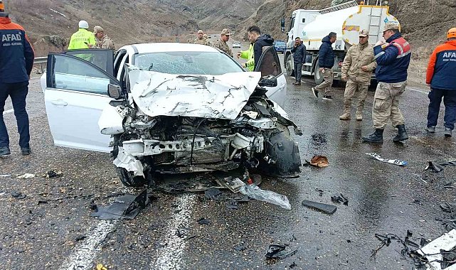 Ağrı'da feci kaza: 1 ölü, 6 yaralı