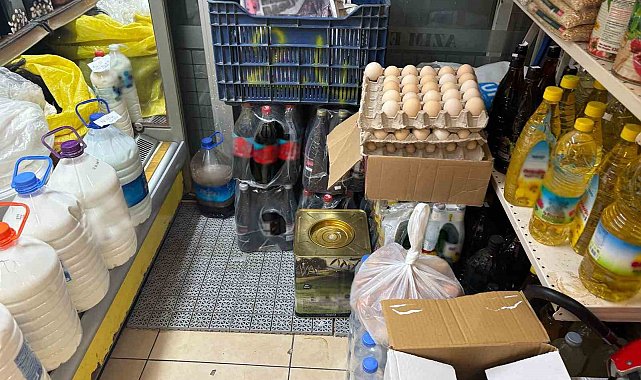 Alanya'da tarihi geçmiş ürün satan işletme mühürlendi