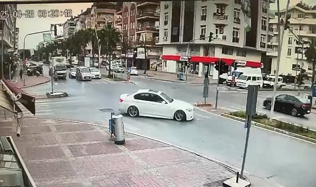Antalya'da drift atan sürücüye 46 bin lira ceza