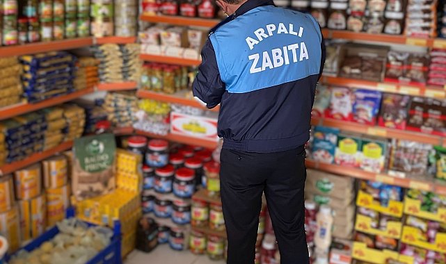 Arpalı'da fırın ve market denetimleri yapıldı