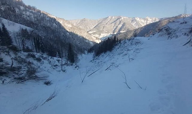 Artvin'de yoğun kar yağışının ardından bu kez çığ tehlikesi baş gösterdi