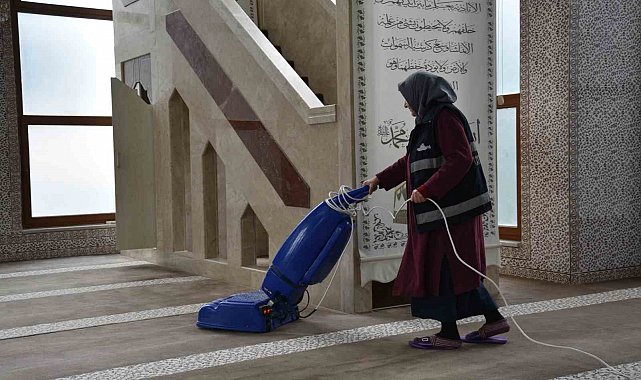 Atakum'da camilere Ramazan temizliği