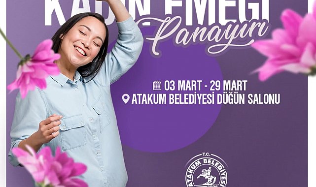 Atakum'da kadın emeği panayırı