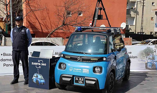 Ataşehir'de şehir denetimine yapay zeka dokunuşu: 'Zabıta360' yollara çıktı