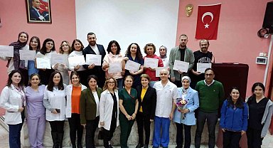 Aydın Devlet Hastanesi'ndeki eğitim programı sona erdi