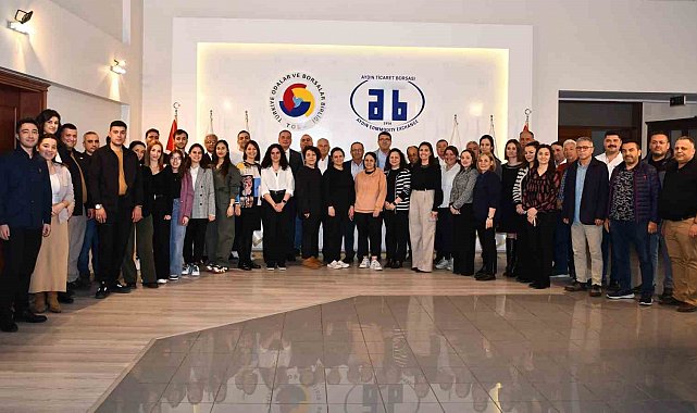 Aydın Ticaret Borsası'nda bayramlaşma merasimi gerçekleşti