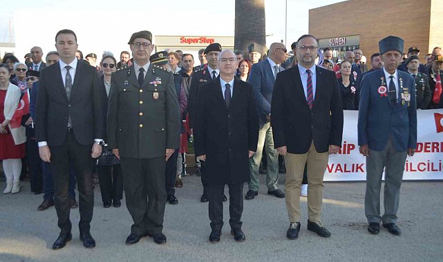Ayvalık'ta Çanakkale Destanı'nın 110. yıldönümü coşkuyla kutlandı