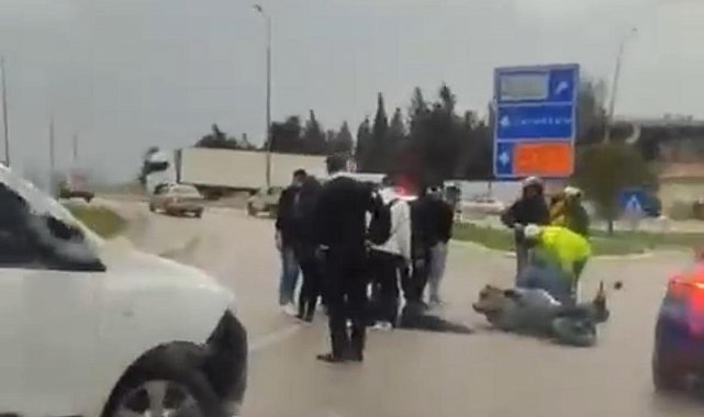 Bandırma'da iki araç çarpıştı: 2 yaralı