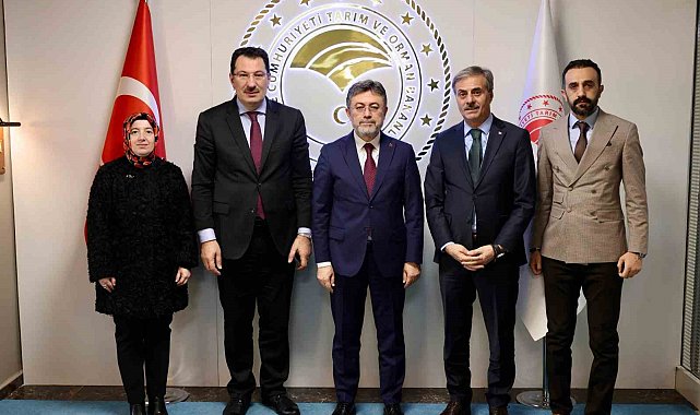 Başkan Alemdar, Bakan Yumaklı ile 3 projeyi görüştü