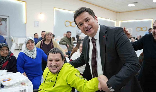 Başkan Aydın BAREM sakinleri ile iftarda buluştu