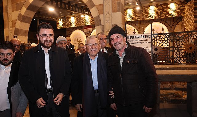 Başkan Büyükkılıç; Ramazan'ın bereketini baba ocağı Develi'de yaşadı