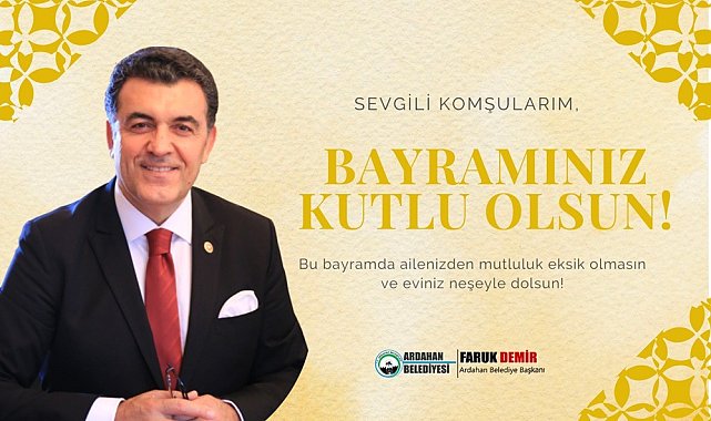 Başkan Demir'den Ramazan bayramı mesajı