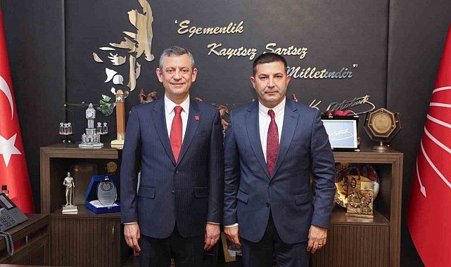 Başkan Günel, CHP Genel Başkanı Özel'le görüştü