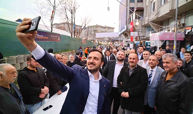 Başkan Özdemir'den pazar ve esnaf ziyareti