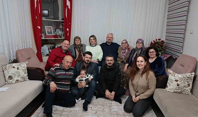 Başkan Pehlivan, orucunu şehit ailesiyle açtı