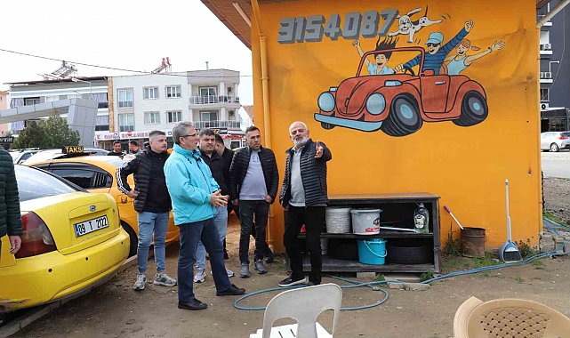 Başkan Tetik taksicilerin sorunlarını dinledi