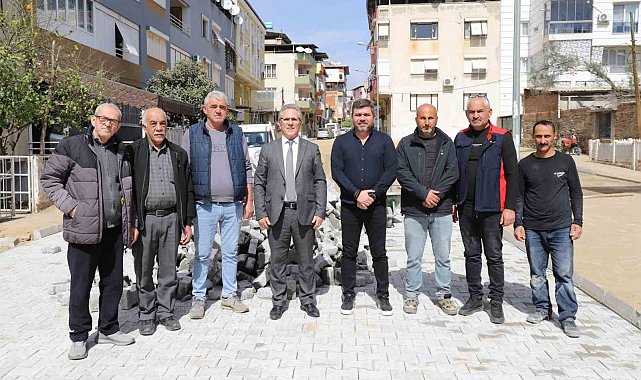 Başkan Tetik, yol yenileme çalışmalarını yerinde inceledi