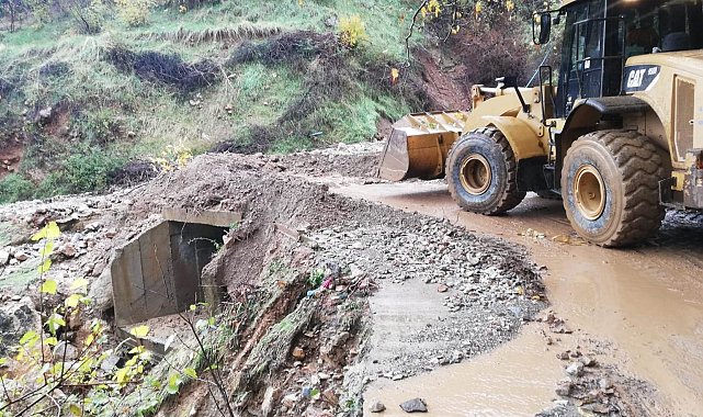Batman'da sağanak yağış sel ve heyelana neden oldu