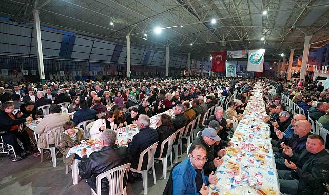 Bereket Sofrası Saruhanlı'da kuruldu