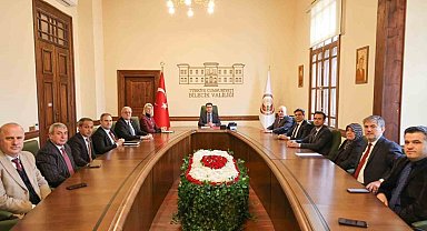 Bilecik'in hizmetleri ve projeleri hakkında konular görüşüldü