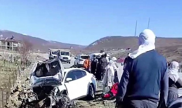 Bingöl'de trafik kazası: 2 yaralı
