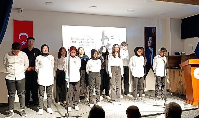 Bozkır'da İstiklal Marşı'nın kabul yıl dönümü programı