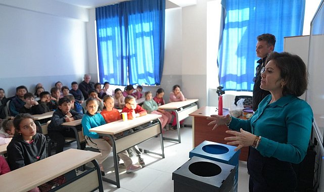 Burhaniye'de öğrencilere çevre eğitimleri sürüyor